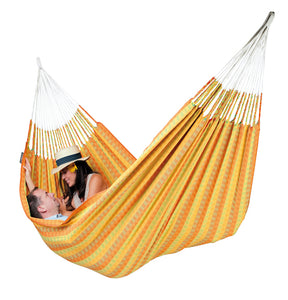 Carolina - Citrus - Organic Cotton Double Hammock - HangingComfort