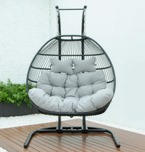 Load image into Gallery viewer, Foldable Double Hanging Chair - HangingComfort