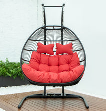 Load image into Gallery viewer, Foldable Double Hanging Chair - HangingComfort